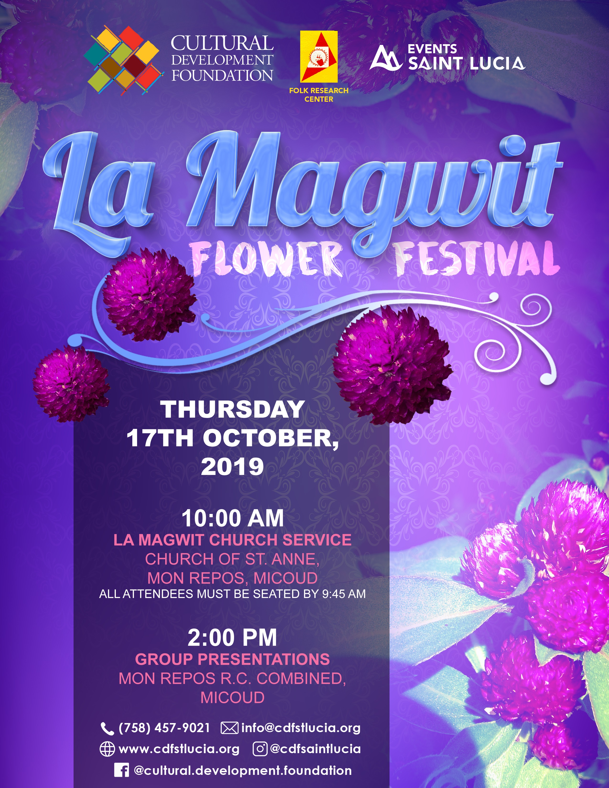 La Magwit Flower Festival Flyer – Cultural Development Foundation (CDF ...